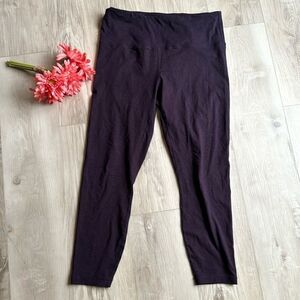 Purple Yoga Pants With Pockets Size Large